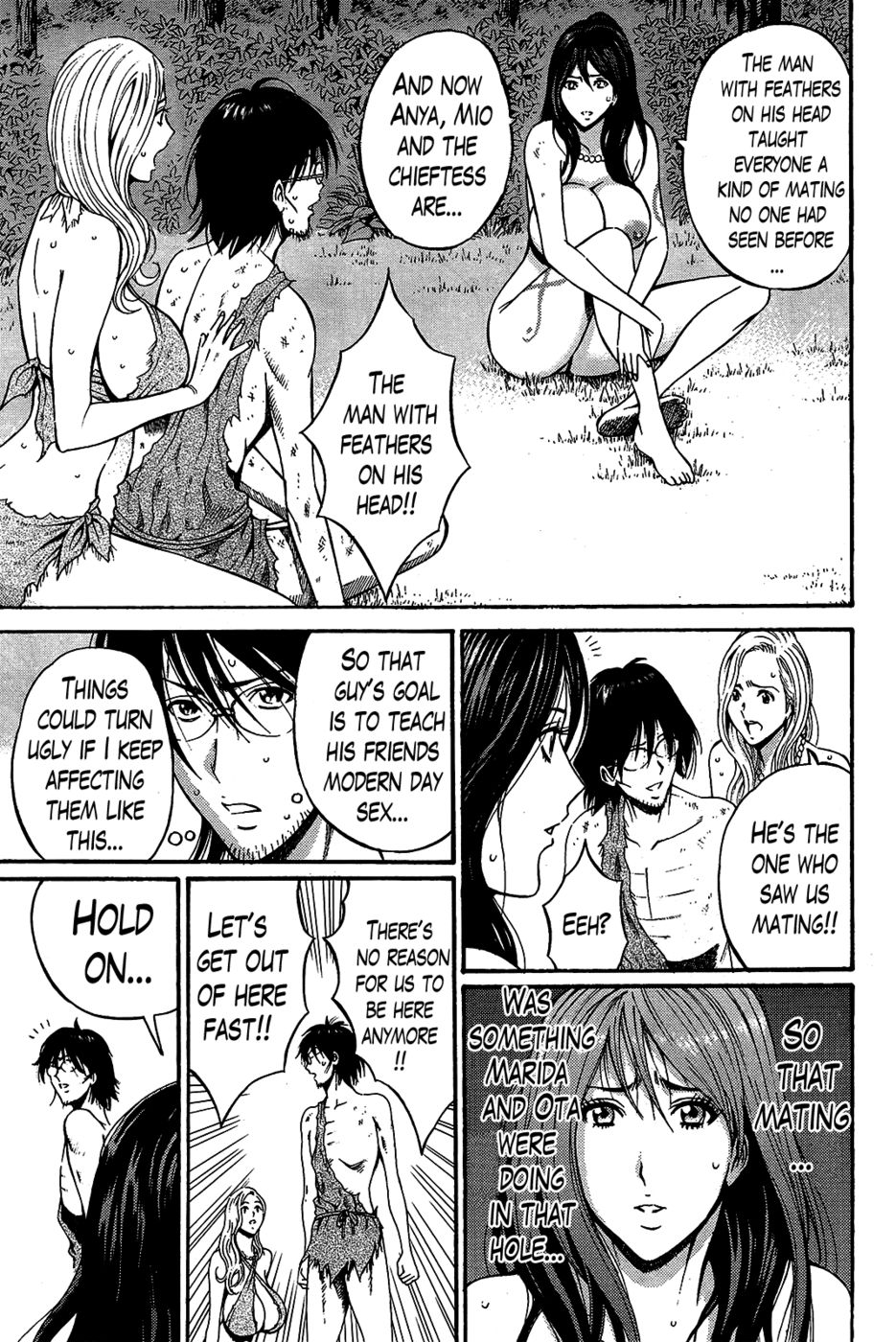 Hentai Manga Comic-The Otaku in 10,000 B.C.-Chapter 14-9